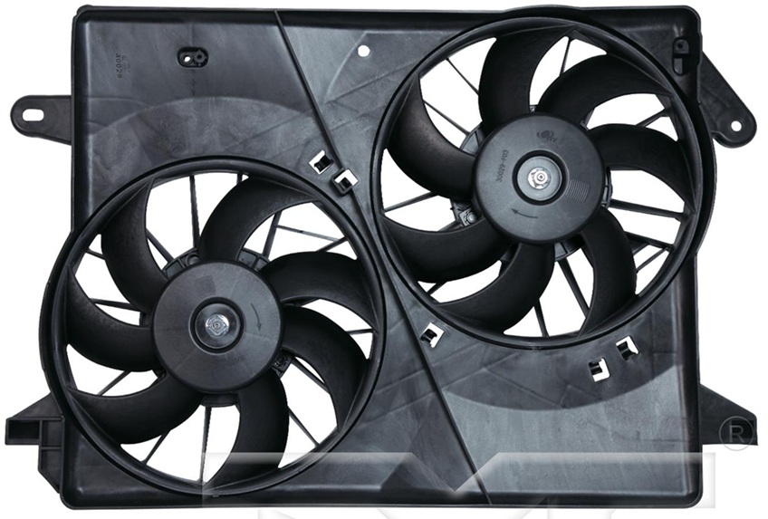 TYC Dual Cooling Fans 2005-2008 Magnum V6, 5.7L